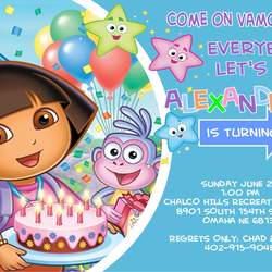 Alexandria's 3rd Birthday Fiesta - Dora the Explorer