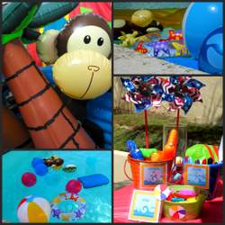 Beach Ball DIY Pool Party - Pool Party