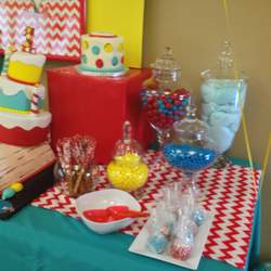Noah and Noelle's 1st Birthday - Dr. Seuss/Thing 1 Thing 2