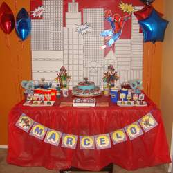 Marcelo's 5th Birthday Party - Spiderman