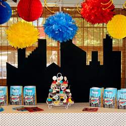 Conner's 4th Birthday Party - Superhero