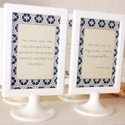 Mother's Day Brunch - Blue & White