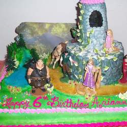 Arianna's 6th Birthday - rapunzel, tangled