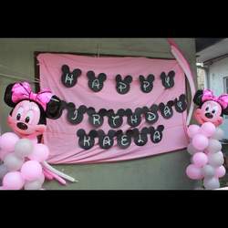 Kaela @ 1 - minnie mouse pink and black