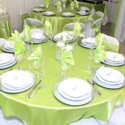 All things green... - Green and White Wedding