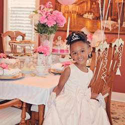 Pink princess tea party - Pink Princess