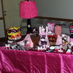 40th and Fab - Pink/Zebra Theme