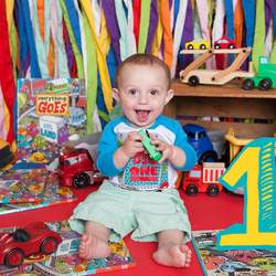Cayson's 1st Birthday - Cars / Trucks