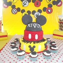 Migui Mouse 2nd birthday - Mickey and Minnie Mouse