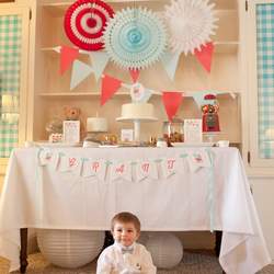 Vintage Bear First Birthday Party - Vintage bear