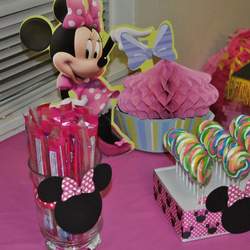 Lili's 6th Birthday Party - Minnie Mouse