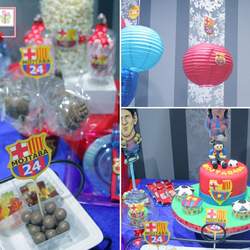 Barcelona Birthday Party  - Football FCB Birthday 