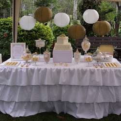 Lachlan, Joey & Katie's Dedication Day - Gold & White Elegance