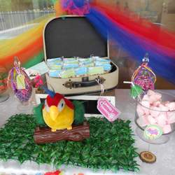 cumpleaños de Lorenza y Florencia - Hawaiian Luau