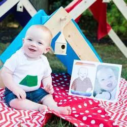 Portrait Party "Campout" baby style - None