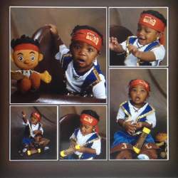 Come Treasure Jay'vion 1st Birthday - Jake and the Neverland Pirate 