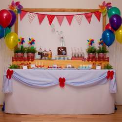 Declan's 2nd Bday Pinwheels & Balloons Theme -  Pinwheels & Balloons