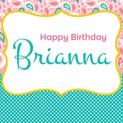 Brianna's 1st Birthday  - Pink and Aqua