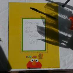Xavier's Sesame St. Backyard Birthday Bash - Sesame Street Party