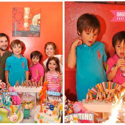 2 en 1... Santi y Rocco  - amazing world of gumball / adventure time