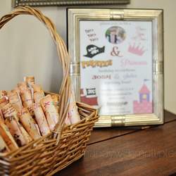 Josh and Jules 4th Birthday - Pirates  and Princess