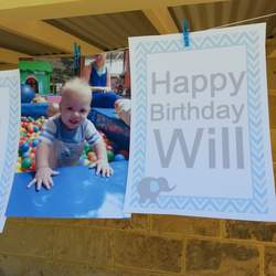 1st Birthday Party - Elephant
