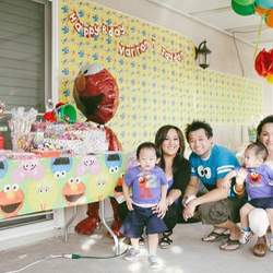 My Sons' Bday - Elmo & Sesame Street