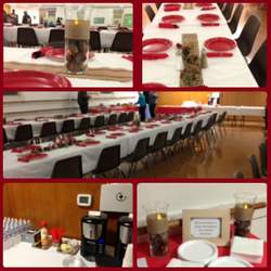 Church Holiday Dinner - Rustic Holiday