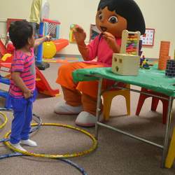 Bounce & Play for Nadia's 2nd Birthday - Dora the Explorer