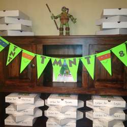 TNT's 8th Birthday Party - Teenage Mutant Ninja Turtles