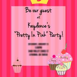 5th Birthday - DIY Pink Party ($100 Budget)  - 'Pretty in Pink'