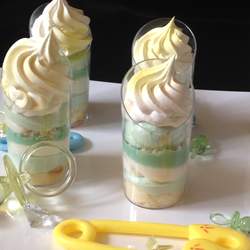 baby shower dessert shooters - None