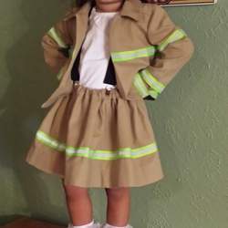 Aleenahs 4th birthday - Fire Fighter