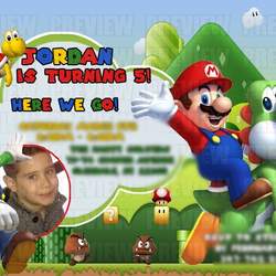 Super Jordan's 5th Birthday - Super Mario Brothers