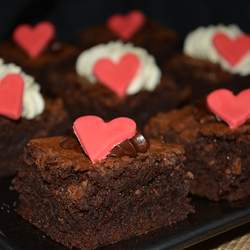 Decadent Chocolate Valentine - Chocolate & Gold