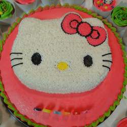 6th Birthday Party - Hello Kitty Painting