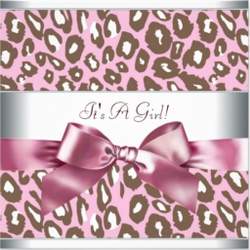 Pink Cheetah Babyshower - Pink Cheetah