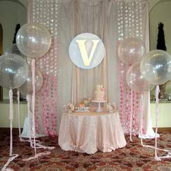 Valentina's 1st Birthday - Blush and Gold - Hearts and Glitz