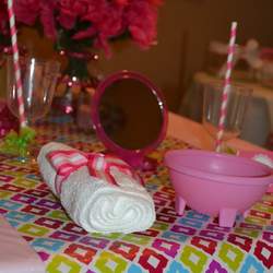 Sophie's Spa Party - Spa Pamper