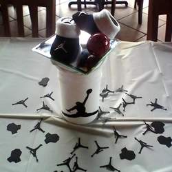 Jumpman Baby Shower Carolina Blue - Jumpman