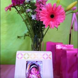 Pink and Green Birthday - None