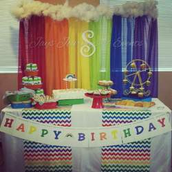 Saniya's 1st Birthday - Rainbow