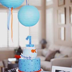 Goldfish 1st Birthday Party - Goldfish