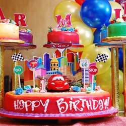Armil Isaac 1st birthday - Disney Cars