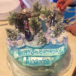 Alex's frozen 3rd Birthday - Frozen (Disney)