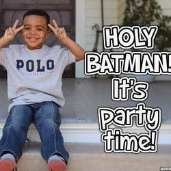 Holy Batman! Brylon is Turning 5!  - Super Heroes:  Batman