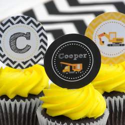 Cooper's Construction Party - Construction, Dump Trucks