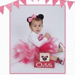 Olivia's 1 birthday party  - Minnie Mouse