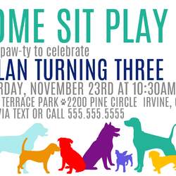 Nolan's 3rd Birthday Paw-ty - Puppies, Dogs