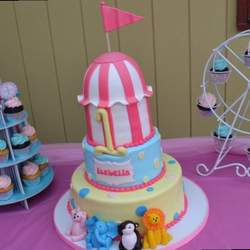 Isabella's 1st Birthday Circus - Vintage Circus